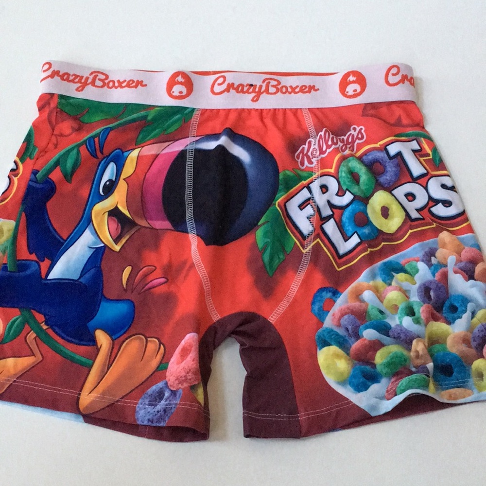 M boxer briefs s/m KELLOGGS fruit loops cereal